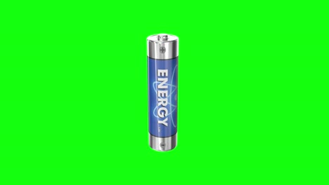 3D-Battery-Green-Screen